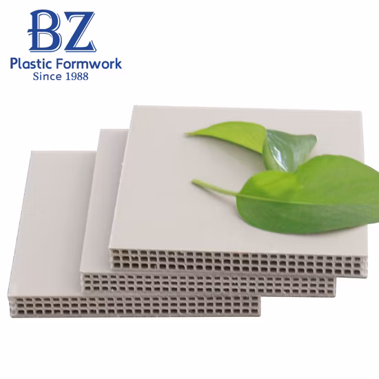 La fibra de vidrio moldea el andamio del marco principal usado encofrado de madera contrachapada de encofrado