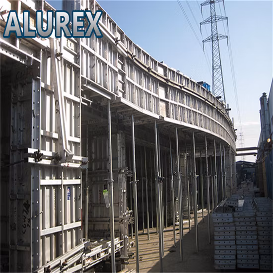 Encofrado de aluminio ligero para edificios de gran altura por 6061-T6 con precio competitivo